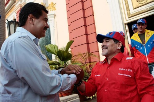Maradona y Maduro